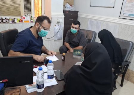 اردوی جهادی درمانی در لیردف برگزار شد