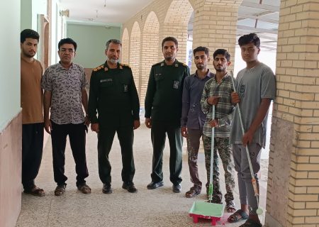 ۲۸ مدرسه در جاسک رنگ جهادی گرفتند/تصاویر