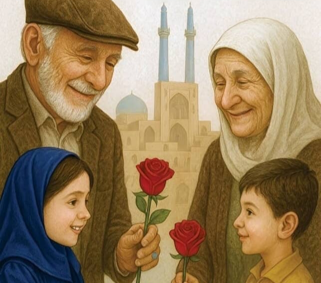 پویش رز مهربانی در جاسک باهدف تکریم سالمندان آغاز شد