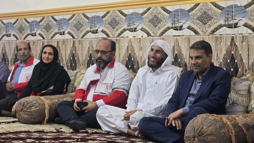 دیدار با خانواده شهید ابراهیمینژاد از شهدای اهلسنت بخش لیردف