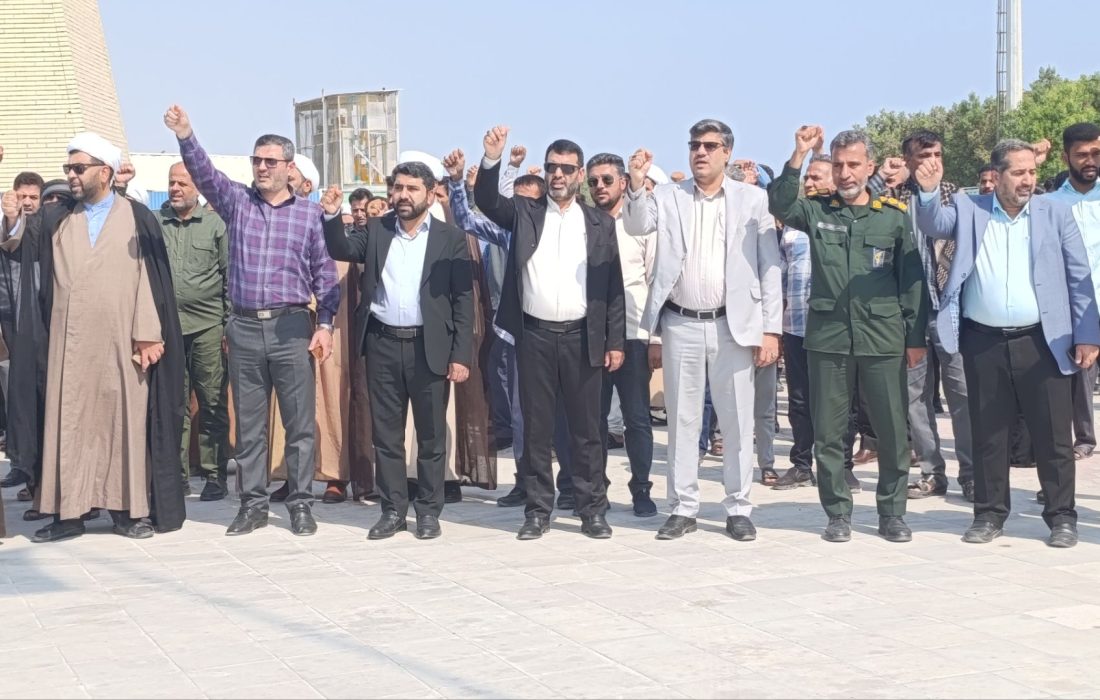 راهپیمایی بشارت نصر در جاسک هم‌صدا با ملت فلسطین/تصاویر