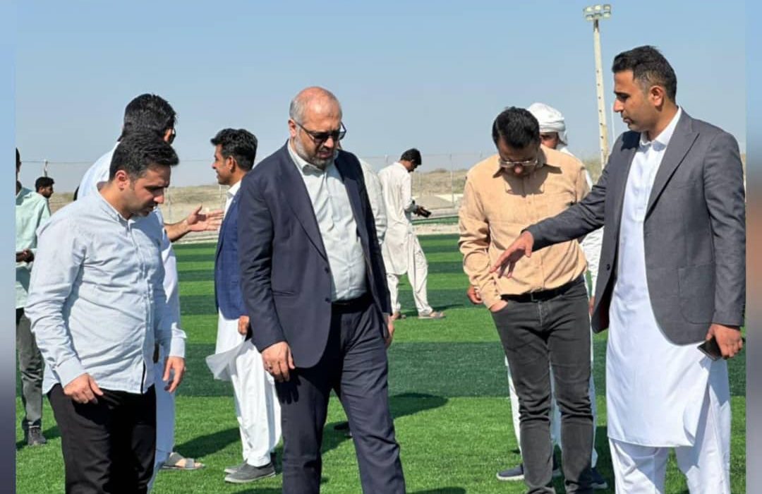 مدیرعامل بنیاد علوی از پروژه ورزشی روستای پیوشک لیردف بازدید کرد