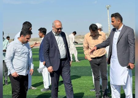 مدیرعامل بنیاد علوی از پروژه ورزشی روستای پیوشک لیردف بازدید کرد