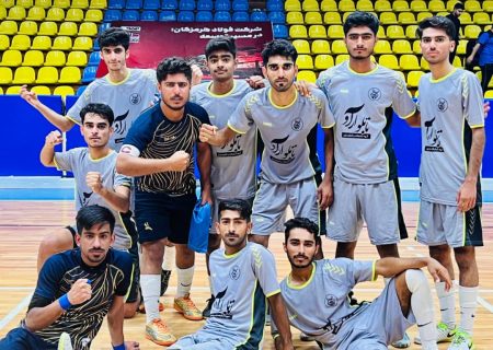 تیم فوتسال آغوشک جاسک حریفان خود را در لیگ برتر فوتسال استان هرمزگان شناخت