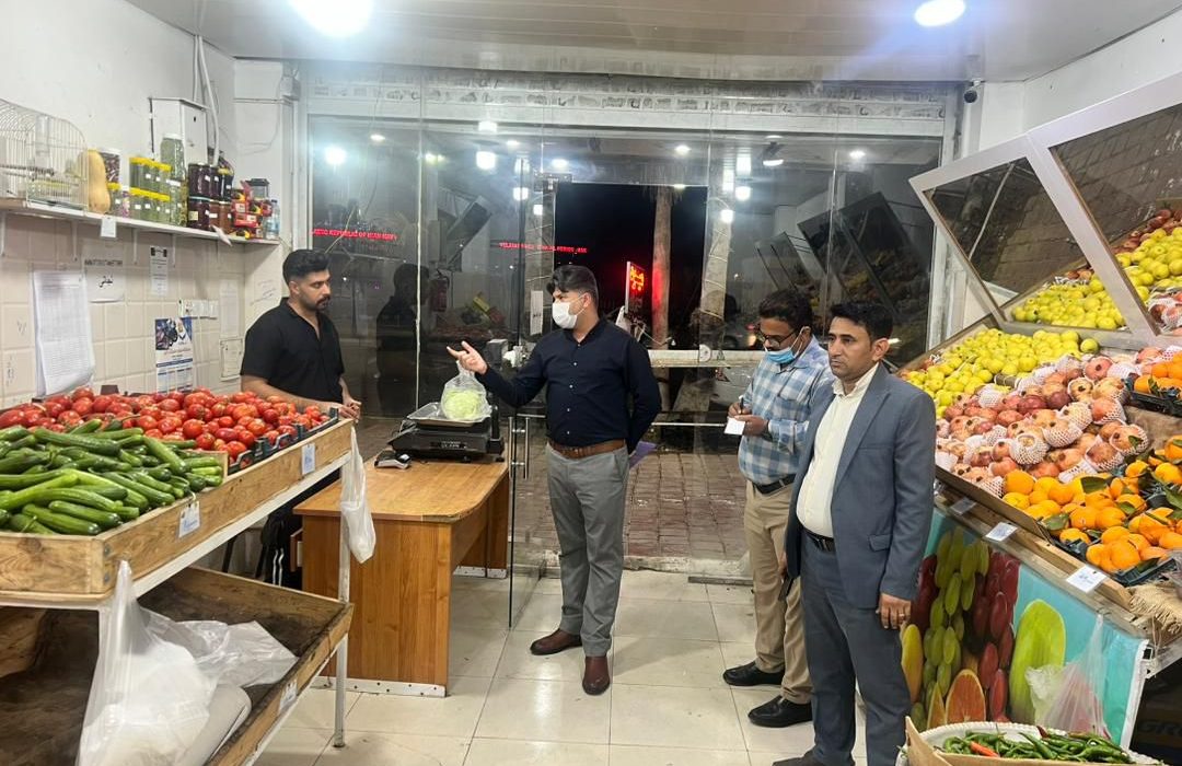 گشت مشترک ستاد تنظيم بازار جاسک برگزار شد