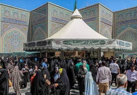 چایخانه حضرت رضا (ع) جاسک میزبان زائران حرم مطهر رضوی شد