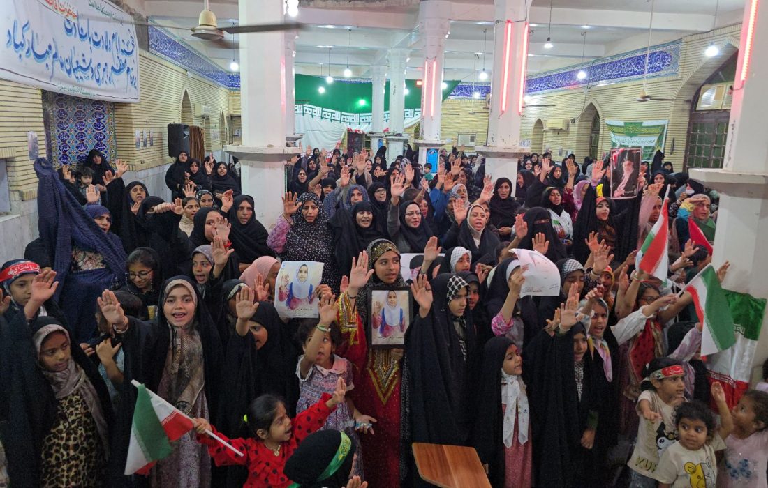 دیدار بانوان شهرستان جاسک با خادمان رضوی/تصاویر