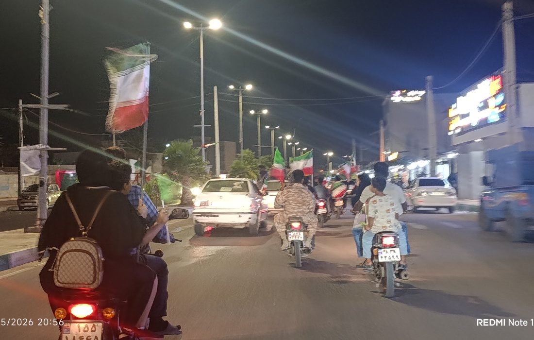 جاسکی ها در شب 70 همچنان پای کار ایران هستند