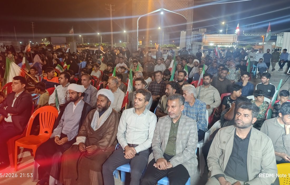 برگزاری آیین چهلمین روز شهادت دریابان «علیرضا تنگسیری» در بندرجاسک