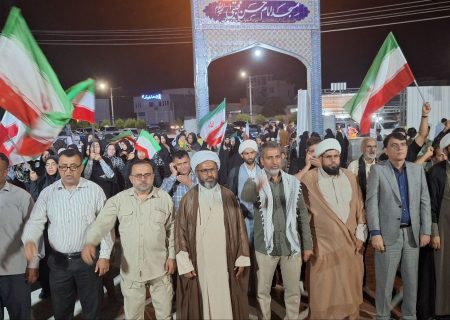 ۷۹ شب از ایستادگی و اقتدار بندرجاسکی ها می‌گذرد