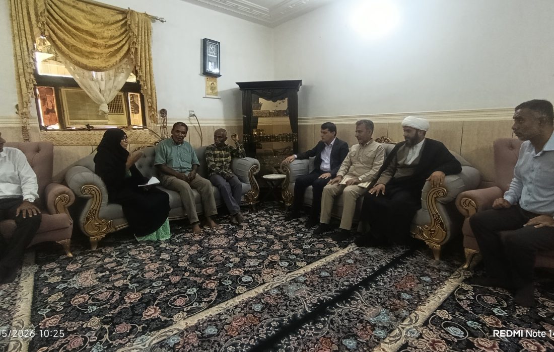 تجلیل از خانواده معظم شهید جهانگیر فراهم در شهرستان جاسک