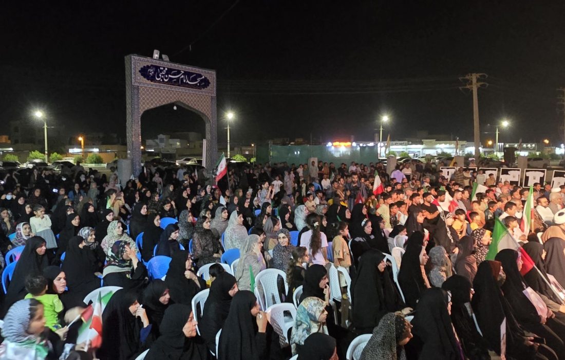 برگزاری مراسم گرامیداشت سالروز آزادسازی خرمشهر در بندر جاسک