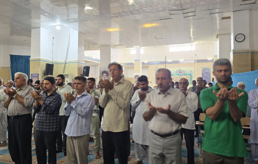 نماز عید قربان در بندرجاسک 