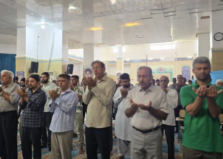 نماز عید قربان در بندرجاسک 