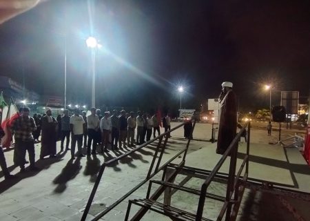 خروش جاسکی ها حماسه‌ساز در سنگر خیابان/تصاویر