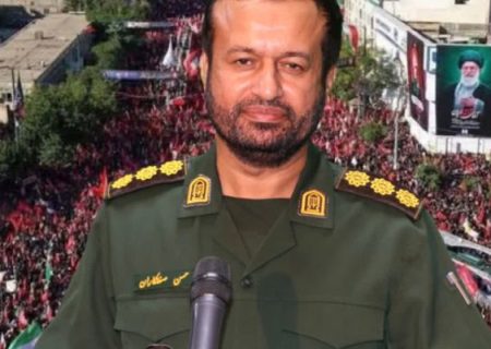 قدردانی فرمانده سپاه هرمزگان از حماسه تشییع رهبرشهید