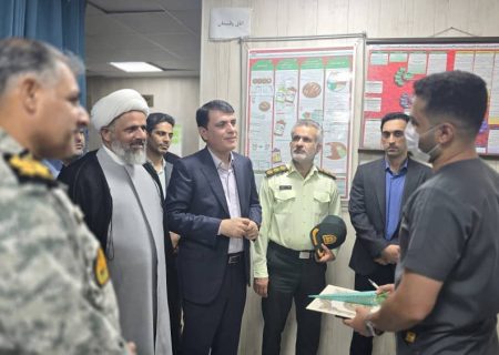 تقدیر مسئولان جاسک از پزشکان بیمارستان خاتم‌الانبیا(ص)
