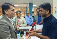 مسئولان جاسک از پرستاران بیمارستان خاتم‌الانبیاء (ص) تجلیل کردند