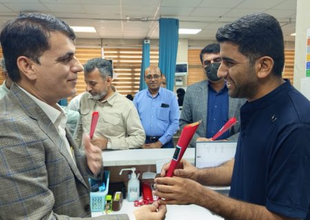 مسئولان جاسک از پرستاران بیمارستان خاتم‌الانبیاء (ص) تجلیل کردند