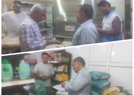 گشت شبانه تنظیم بازار از نانوایی‌ها و واحدهای صنفی جاسک بازدید کرد